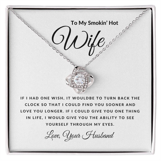 Smokin Hot Wife | Love Knot Necklace