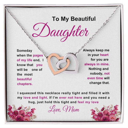 To My Daughter | Interlocking Hearts