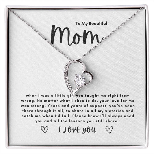 My Beautiful MOM | Forever Love Necklace