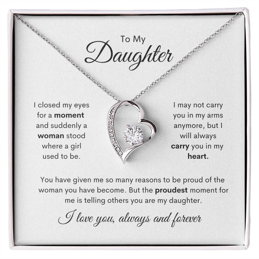 To My Daughter | Forever Love Necklace