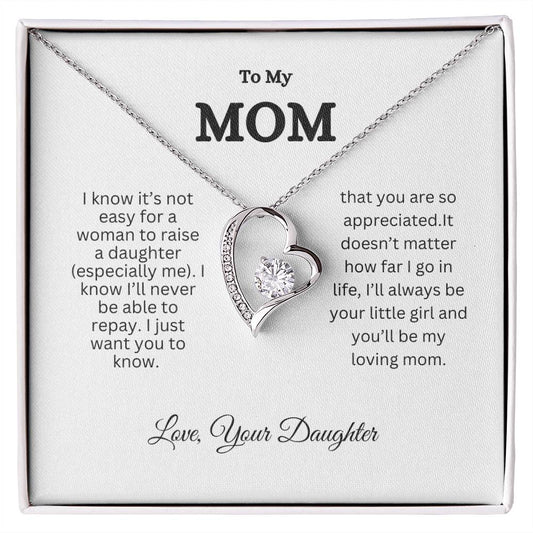 To My Mom | Forever Love Necklace